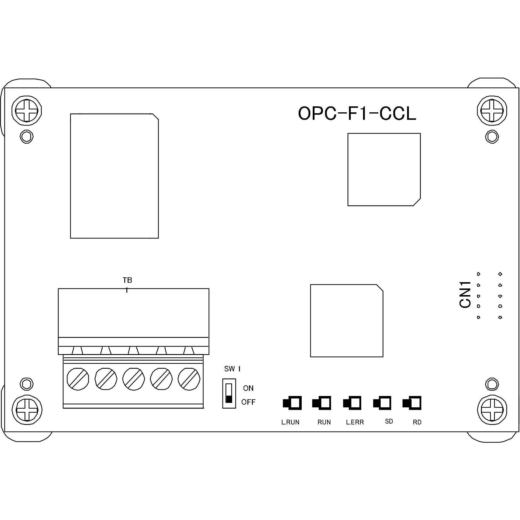 OPC-F1-CCL CC-link Communication Card