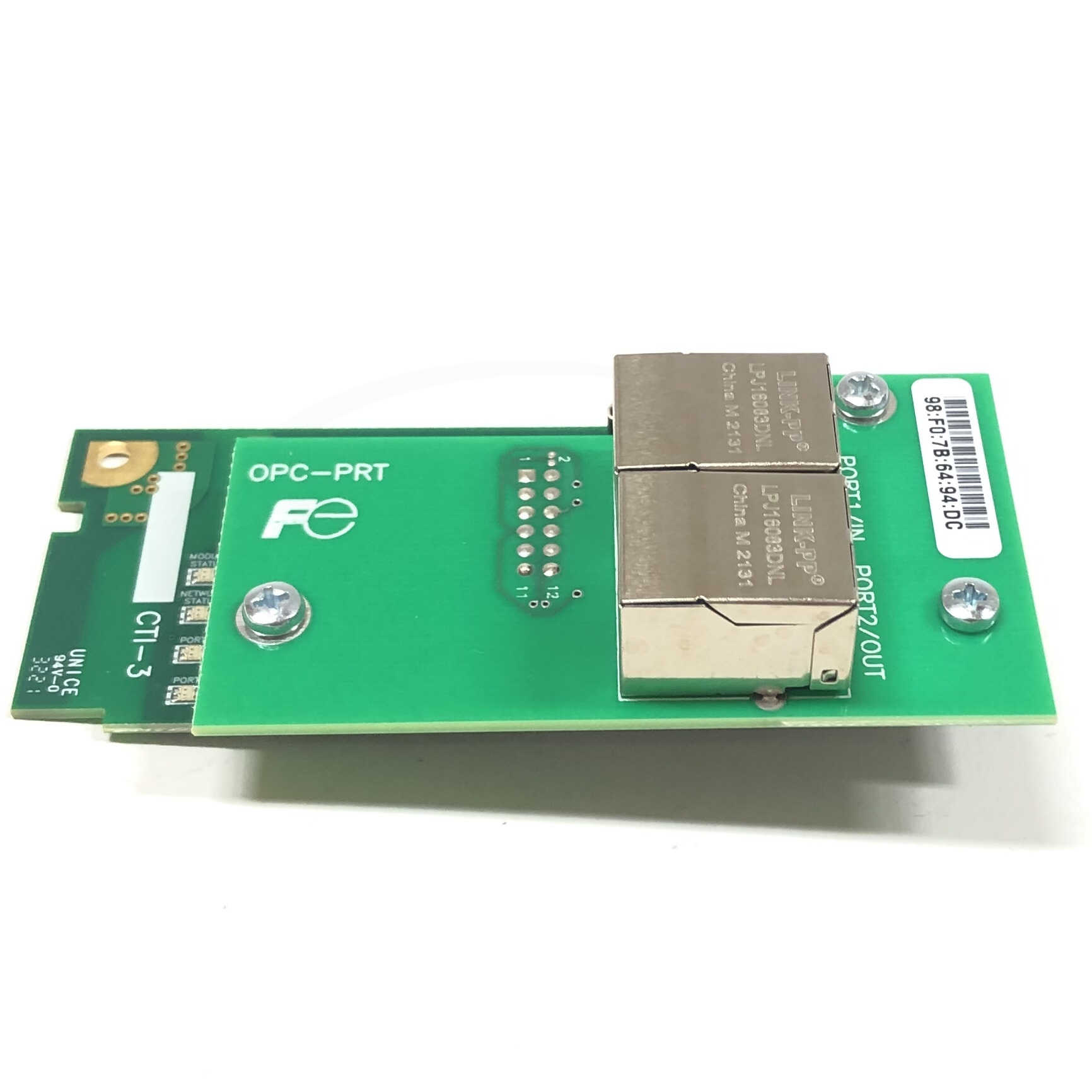 OPC-PRT Fuji Ethernet Communication Card 1