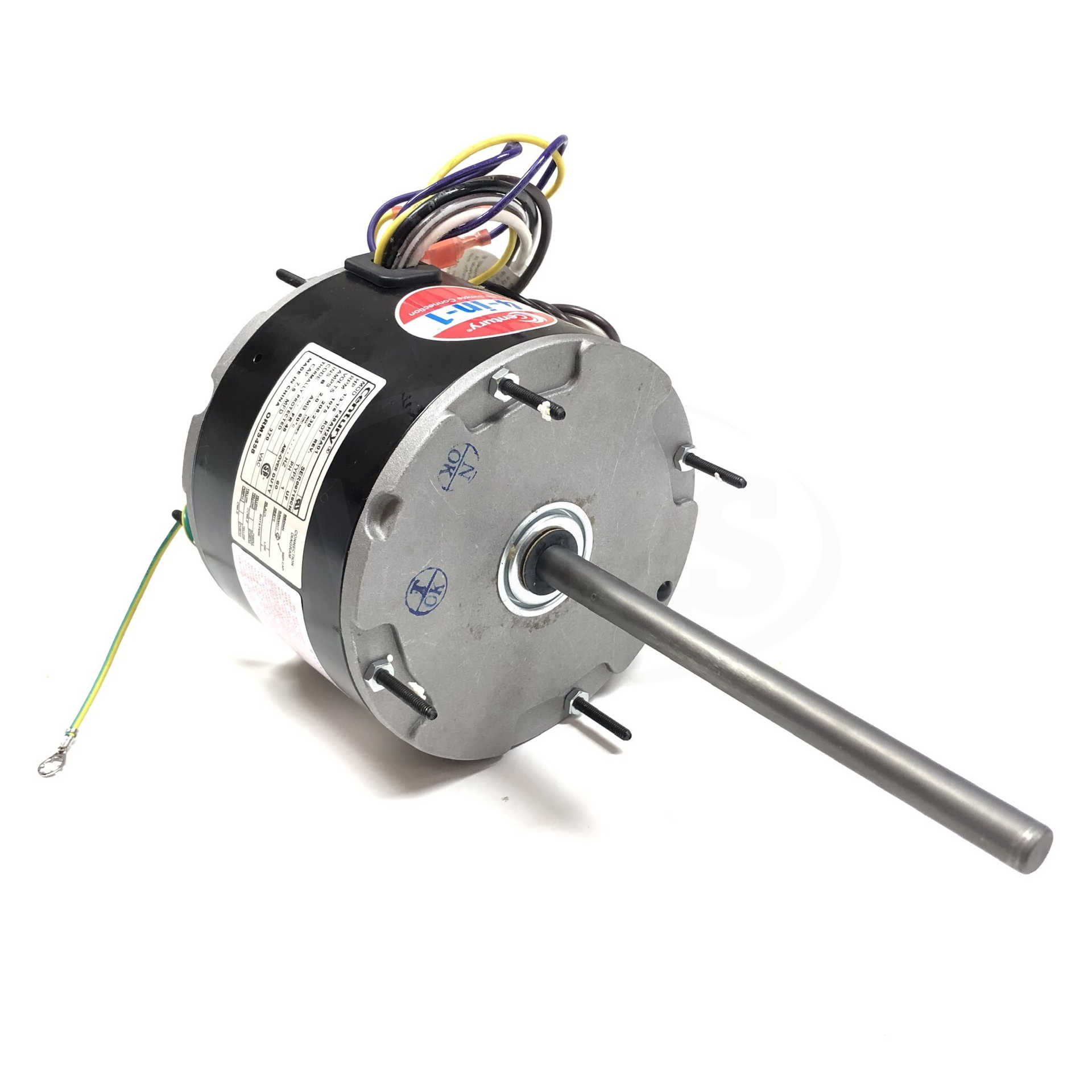 ORM5458 Century 1 3 1 6HP Multi Horsepower Condenser Electric Fan Motor 