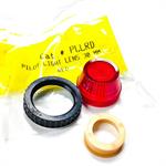PLLRD Control Concepts 30mm Pilot Light Lens, Red