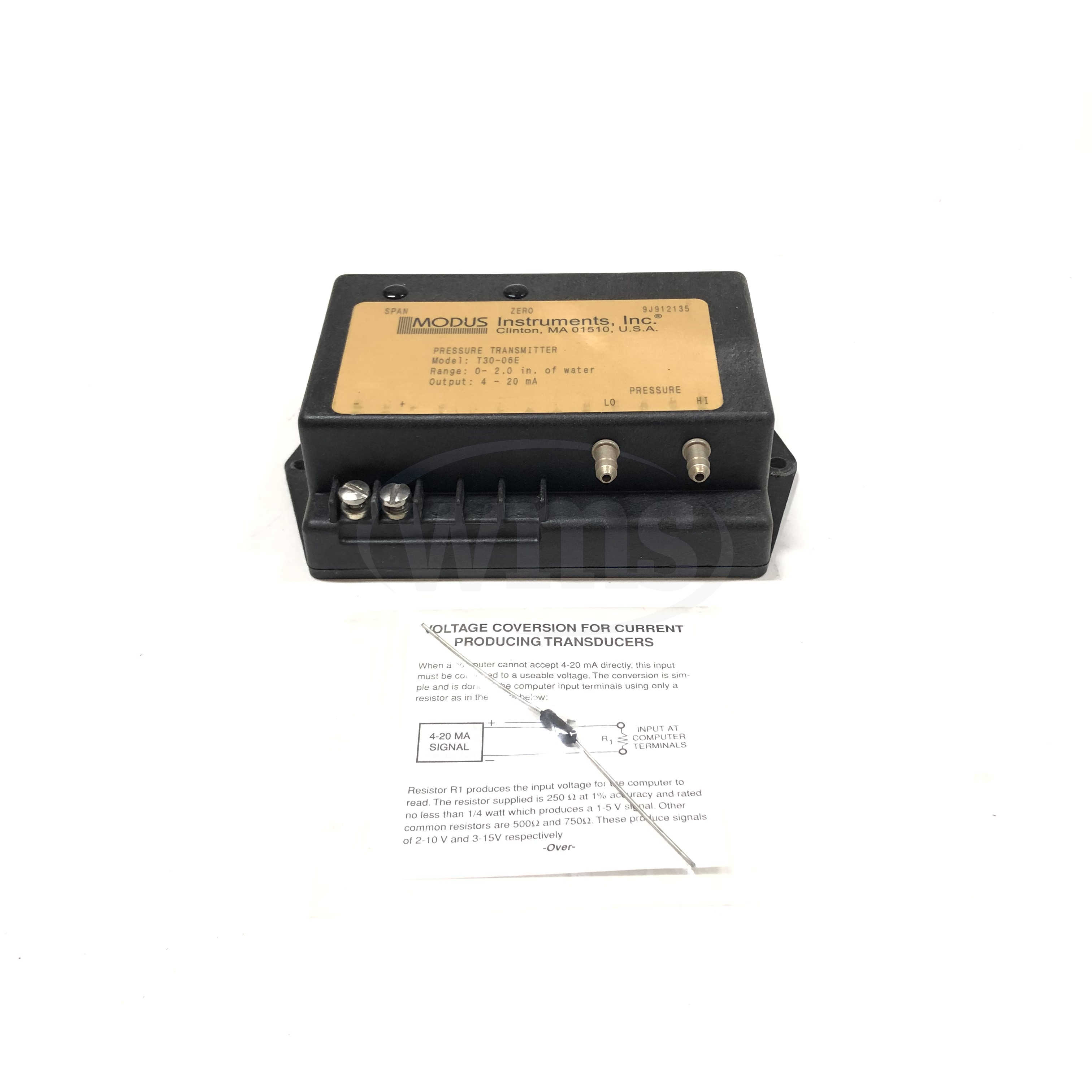 T30-050-15-017 Modus Pressure Transmitter 2