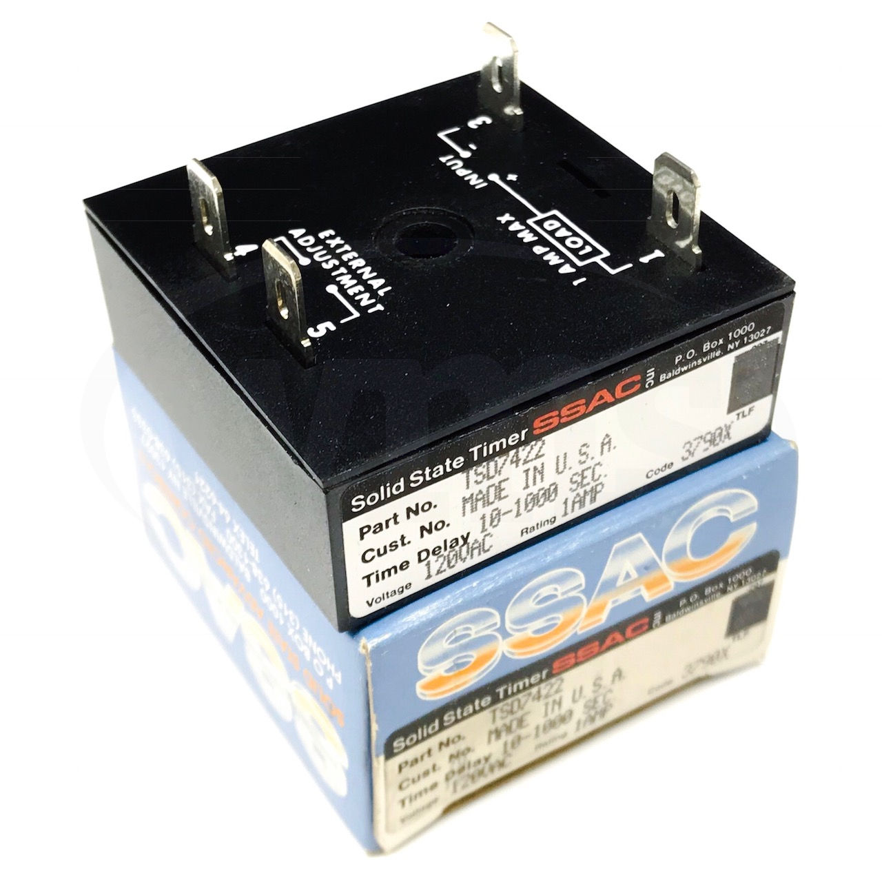 Details about   SSAC Solid State Timer New TDUBH3000A 