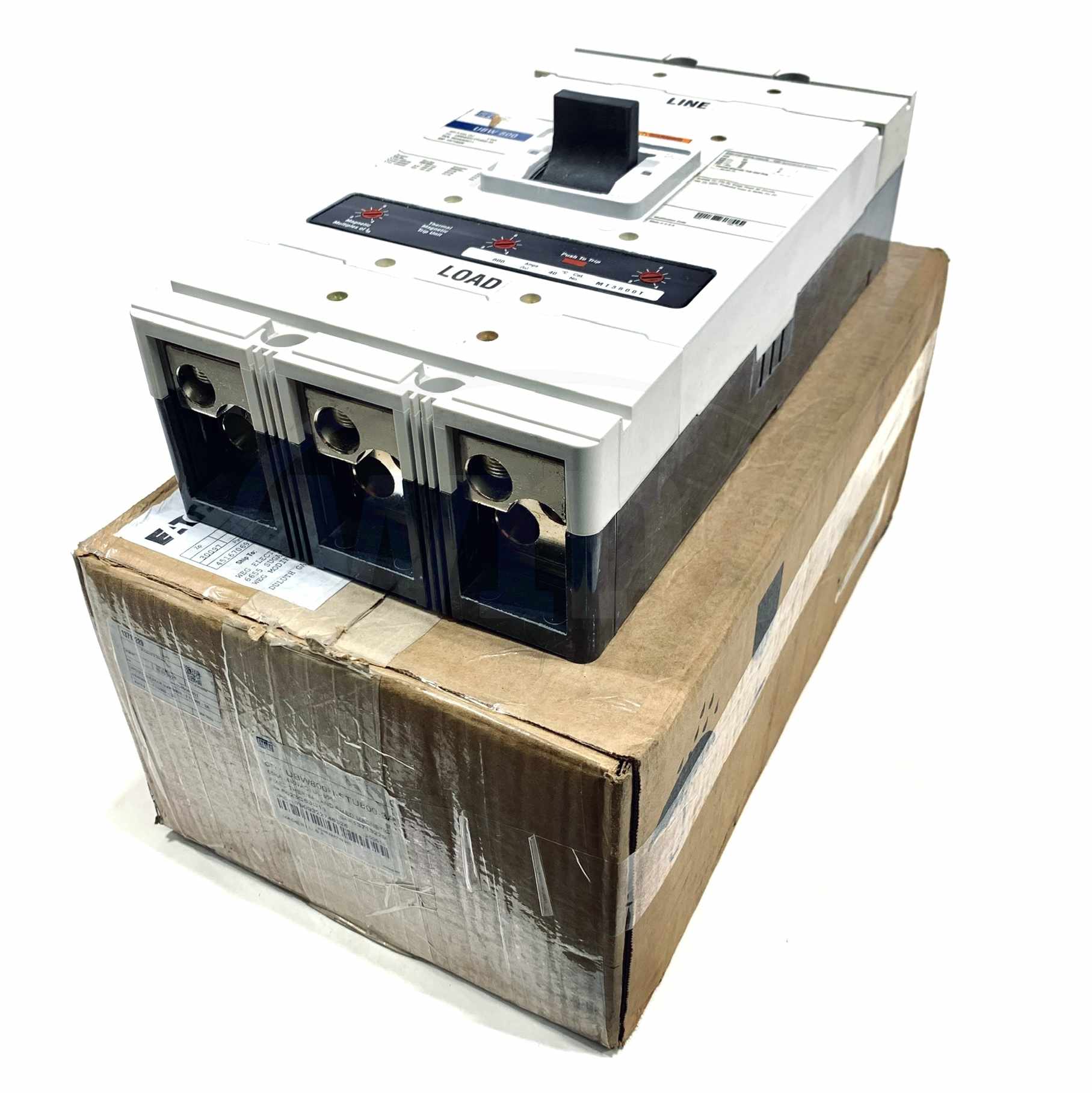 UBW800H-FTU800-3A WEG UBW Series 3-Pole, 800Amp Circuit Breaker