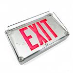 UX61R Cooper Exit/Emergency Light, Silver