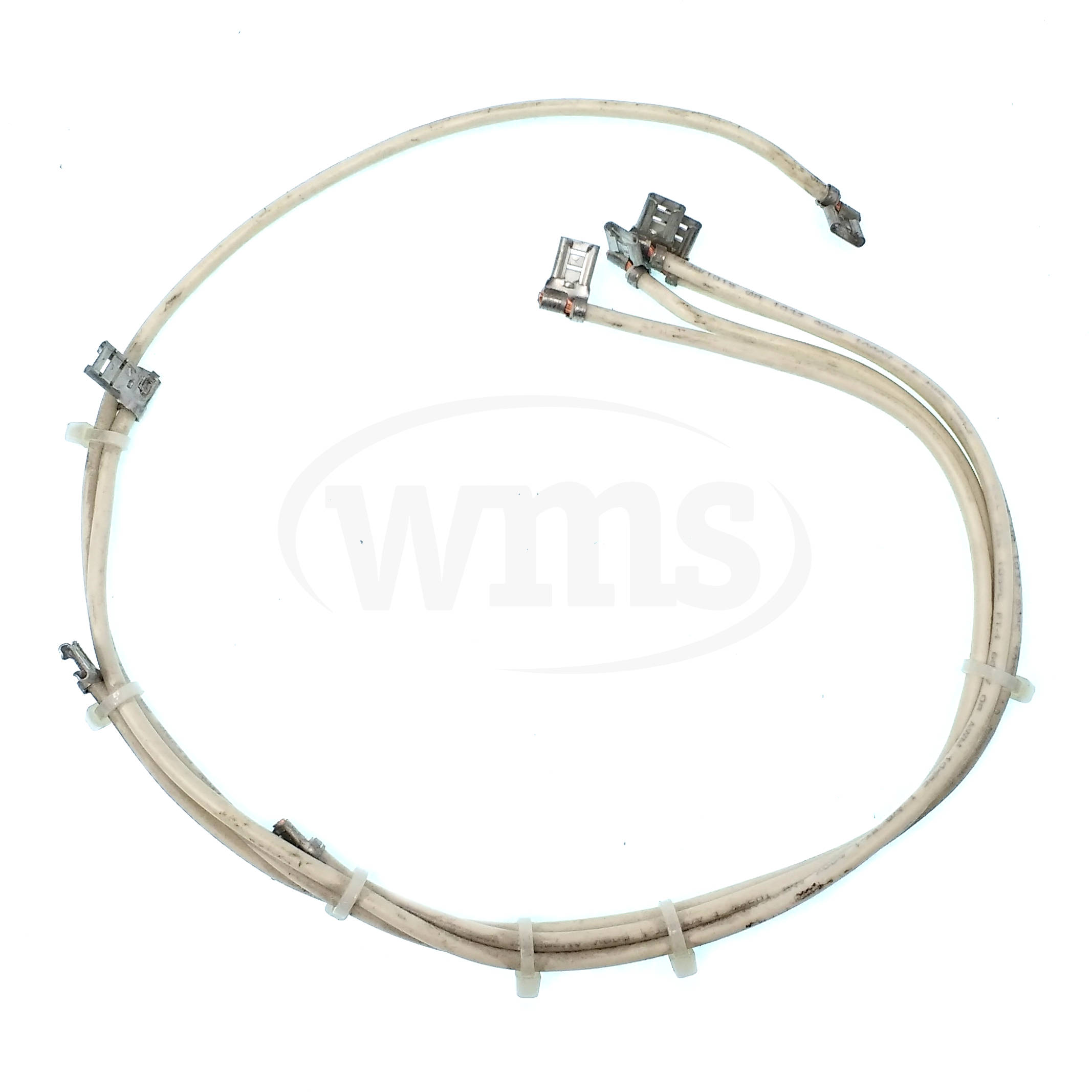 WMS004WIRE-CAP 4-Wire Capacitor Harness, White 1