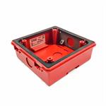 Wheelock WPSBB-R Backbox Wheaterproof Red