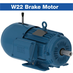 WEG W22 brake motors consist of an induction motor coupled ...