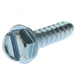 61407 Midwest #8 x 3/4^ Slotted Hex Washer Head Sheet Metal Screw