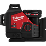 3632-21 Milwaukee M12™ Green 360° 3-Plane Laser Kit