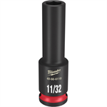 49-66-6118 Milwaukee SHOCKWAVE Impact Duty™ 3/8^Drive 11/32^ Deep 6 Point Socket