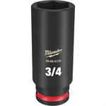 49-66-6125 Milwaukee SHOCKWAVE Impact Duty™ 3/8^Drive 3/4^ Deep 6 Point Socket