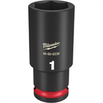 49-66-6230 Milwaukee SHOCKWAVE Impact Duty 1/2^Drive 1^ Deep 6 Point Socket