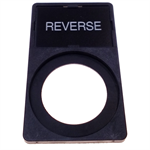 APP30-15 WEG ^REVERSE^ Legend Plate & Holder