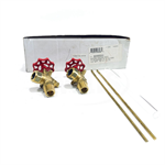 8056020 Burnham Gauge Glass, Standard Shank