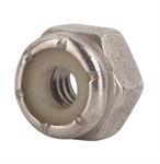 70858 #10-32 18-8 Stainless Steel Nylon Insert Lock Nut
