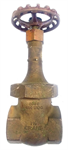 CRANE #424 1-1/2^ NPT Threaded Bronze Gate Valve