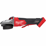 2886-20 Milwaukee M18 FUEL 5^ Flathead Braking Grinder, Paddle Switch No-Lock