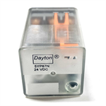 5YP87N Dayton Plug-In Relay, 16A, 24VDC