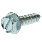 61418 Midwest #14 x 1^ Slotted Hex Washer Head Sheet Metal Screw