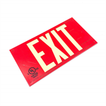 90840 Brady Worldwide Double Sided Exit Sign with Mount, 3TY23