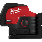 3622-20 Milwaukee M12 Green Cross Line and Plumb Points Laser