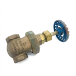 airbanks 0230B, 1/2'' FNPT Bronze Gate Valve 200-S, 400 WOG