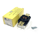 HBL2710 Hubbell 30 Amp, 125/250VAC, Twist-Lock Single Flush Receptacle