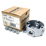 LVX-1 Red Dot Vapor Tight Outlet Box 1/2^