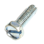 65573 Midwest #10-32 x 5/8^ Slotted Indented Hex Head Screw