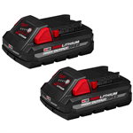 48-11-1837 Milwaukee M18™ REDLITHIUM CP3.0 Battery 2-Pack