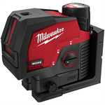 3622-21 Milwaukee M12™ Green Cross Line & Plumb Points Laser Kit