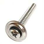 64064 Midwest #8 x 1-1/4^ Oval Head Trim Screw