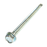 68687 Midwest #12 x 3^ Hex Washer Head Drill Point Sheet Metal Screw