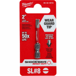 48-32-4919 Milwaukee SHOCKWAVE™ 2^ Slotted Power Bit, 3/16^ Width