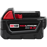 48-11-1850 Milwaukee M18™ REDLITHIUM™ 5.0Ah Battery Pack