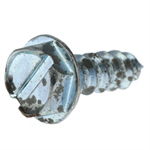 61404 Midwest #7 x 1/2^ Slotted Hex Washer Head Sheet Metal Screw