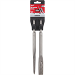 48-62-6080 Milwaukee SDS-PLUS SLEDGE Bull Point & Flat Chisel 2 Pack