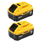DCB208-2 DeWALT 20V MAX 8Ah Battery, 2-Pack