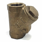 Stockham 1^ Bronze Y Check Valve, 300S 1000 CWP