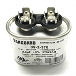 OV-2-370 Vanguard Run Capacitor, 370 Vac, 2 µF