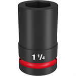 49-66-6508 Milwaukee SHOCKWAVE Impact Duty™ 1^Drive 1-1/4^ Deep 6 Point Socket