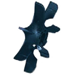 35FN3002A05SP Baldor Plastic Cooling Fan