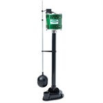 PED50 Ashland 1/2HP Thermoplastic Pedestal Sump Pump, 115VAC Single Phase