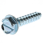 61414 Midwest #10 x 1^ Slotted Hex Washer Head Sheet Metal Screw