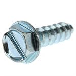 61413 Midwest #10 x 3/4^ Slotted Hex Washer Head Sheet Metal Screw