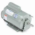 111322.00 Leeson 3/4HP 2-Winding Agricultural Fan Duty Electric Motor, 1075RPM