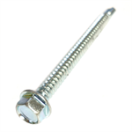 68693 Midwest #14 x 3^ Hex Washer Head Drill Point Sheet Metal Screw
