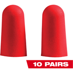 48-73-3001 Milwaukee Ear Plugs, 10 Pair Pack