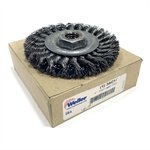 13120 Weiler 4 Inch Standard Twist Knot Wire Wheel