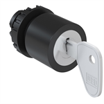 CSW-CY2R45 WH WEG 22mm Selector Switch with Key, 2 Position, 45°